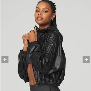 Black ALO Yoga sprinter Jacket, XS